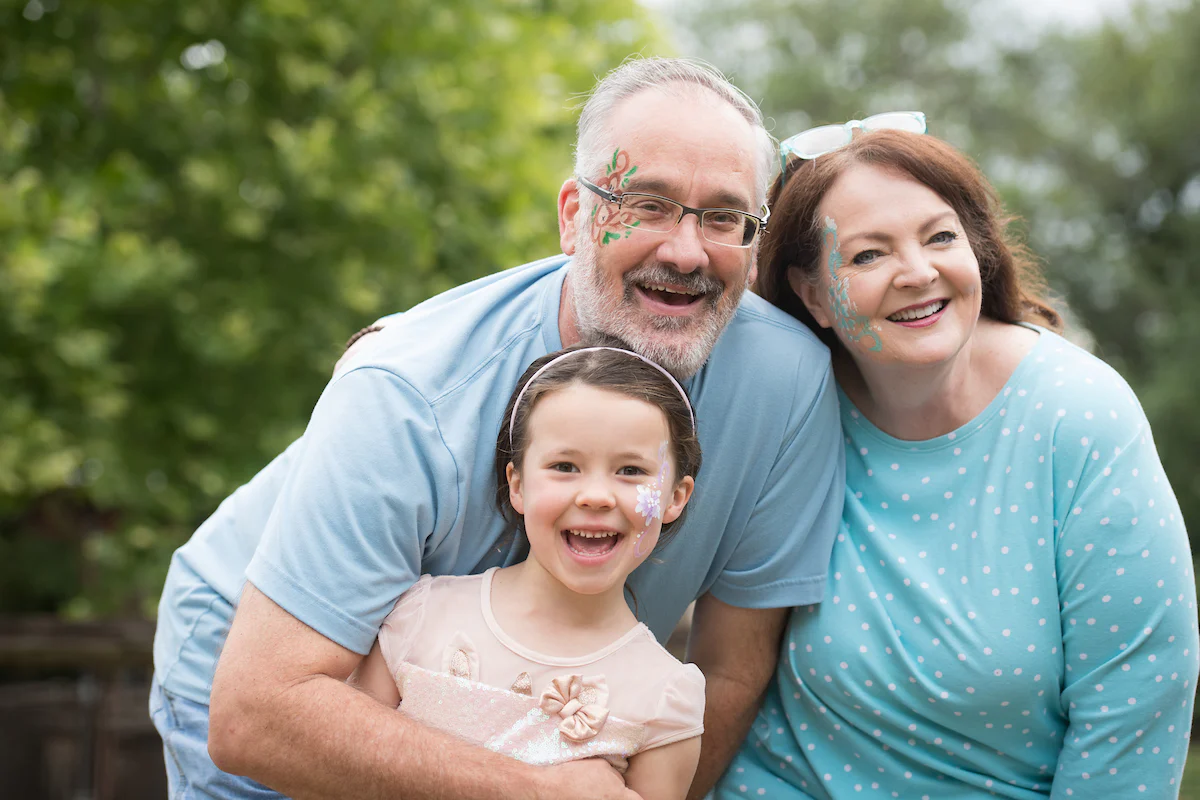 grandparents day at the dallas zoo with their grandchildren and family