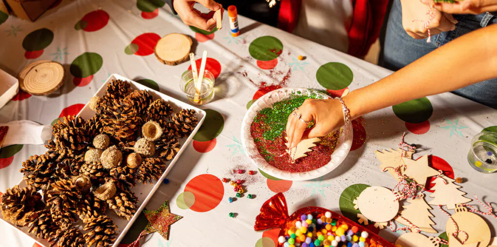 Sensory friendly night at Dallas Zoo Lights Presented by Reliant sensory table